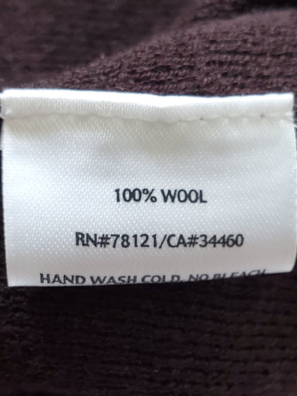 Eileen Fisher heavy weight dark brown wool ponte knit women’s midi skirt sz 1x - Picture 7 of 7